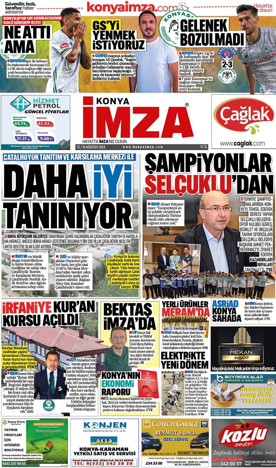 Konya İmza E-GAZETE 1